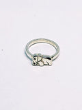 Gold Single Elephant Ring
