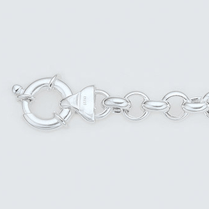 Silver Belcher Bracelet
