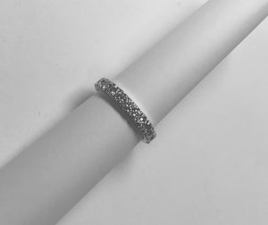 White Gold Eternity or Wedding Ring