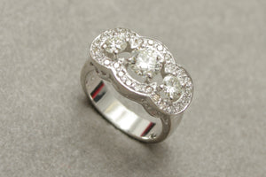White Gold Dress or Engagement Ring