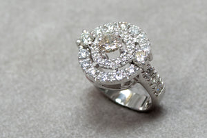 White Gold Engagement Ring