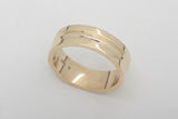 Yellow Gold Wedding Band for Men