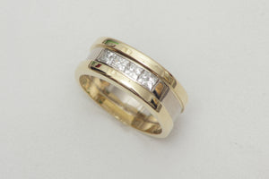 Yellow Gold Wedding Ring for Men