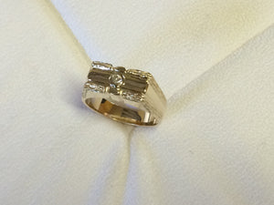 Yellow Gold Ring for Men