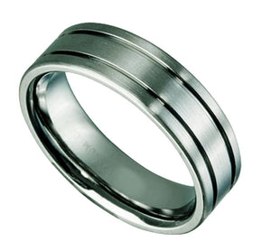 Titanium Wedding Ring for Men
